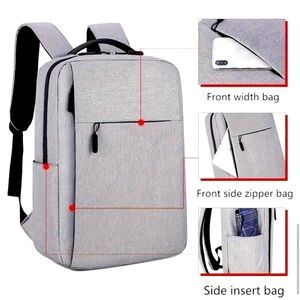 Laptop Padded Backpack New with USB Support